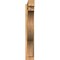 Ekena Millwork Funston Block Smooth Outlooker, Western Red Cedar, 5 1/2"W x 30"D x 36"H OUT06X30X36FST05SWR - alternate 3